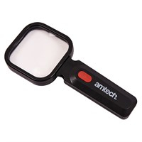 Amtech Flexible Head Magnifying Glass With 4 LEDS